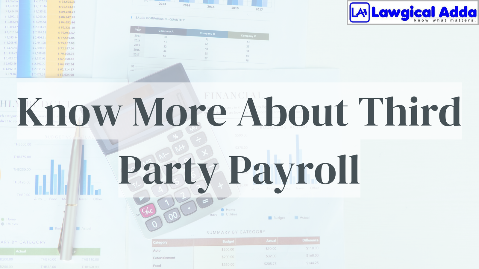 Know More About Third Party Payroll