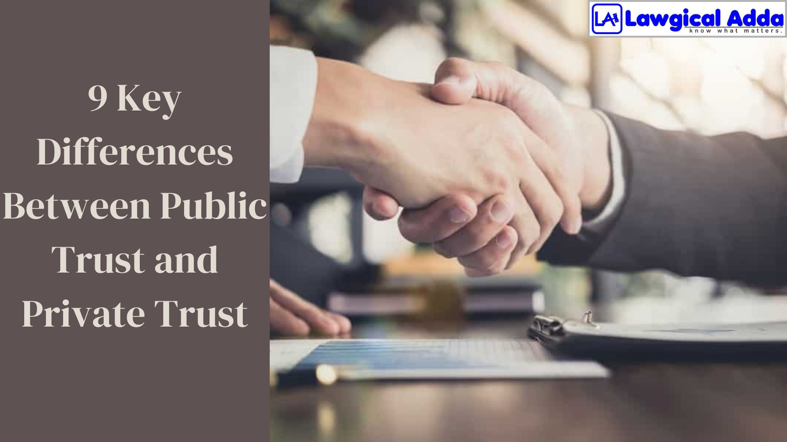 9 Key Differences Between Public Trust and Private Trust