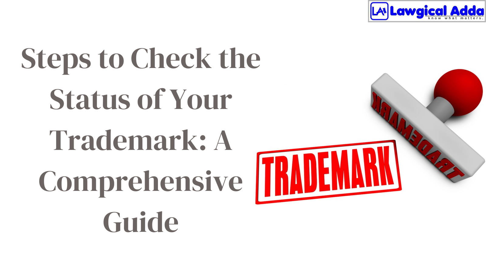 Steps to Check the Status of Your Trademark: A Comprehensive Guide